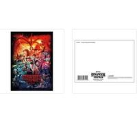 Pyramid International Cartolina di Stranger Things, formato A6 (1 biglietto in dotazione)