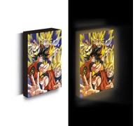 Pyramid International - Cornice retroilluminata Dragon ball Z - Goku super saiyan - 30x40cm