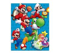 Pyramid International - Cornice Super Mario Power Up - Effetto 3D - 25 x 20 cm - Licenza ufficiale