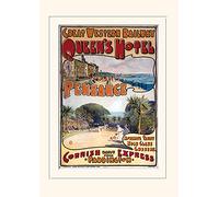 Pyramid International Cornwall (16) - Stampa Memorabilia montata 30 x 40 cm, Carta, Multicolore, 40 x 59 x 1,3 cm