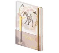 Pyramid International Disney Bambi - Taccuino A5 con penna e portapenne, 240 pagine, prodotto ufficiale