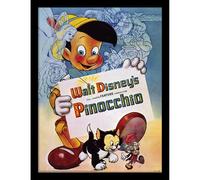 Pyramid International Disney Classics Pinocchio Print Framed Collector's Edition