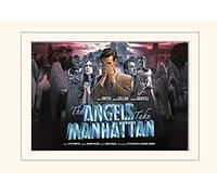 Pyramid International Doctor Who (Angeli di Manhattan) - Montato Stampa Memorabilia 30 x 40 cm, Carta, Multicolore, 30 x 40 x 1.3 cm