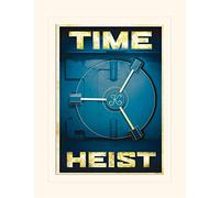 Pyramid International Doctor Who (Time Heist) - Montato Stampa Memorabilia 30 x 40 cm, Carta, Multicolore, 30 x 40 x 1.3 cm