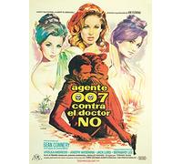 Pyramid International Dr, No-Agente 007-Stampa su Tela, 60 x 80 cm, Multicolore, 31.5 x 24 Inches