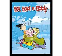 Pyramid International Ed,Edd N' Eddy Collector Print (Framed) - Poster da collezione (incorniciato) - Wall Art per fan - Merchandising ufficiale - Taglia unica