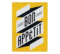 Pyramid International Edu Barba 60 x 80 cm, Bon Appetit Stampa su Tela