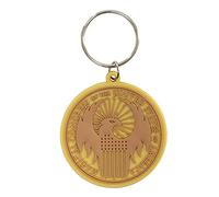 Pyramid International Fantastic Beasts Macusa Logo Portachiavi in Gomma, 4.5 x 6 cm