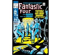 Pyramid International Fantastic Four (Power & Pride) - Maxi poster con cornice, 61 x 91 cm, taglia unica