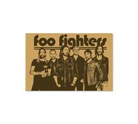 Pyramid International Foo Fighters Poster Group - Poster ufficiale a nastro - Rock Music Decorazione da parete - 61 x 91,5 cm - Poster musicale per fan