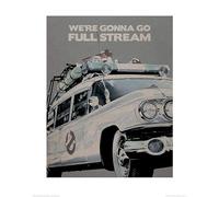 Pyramid International Ghostbusters (Ectomobile) - Stampa Artistica 40 x 50 cm, Carta, Multicolore, 40 x 50 x 1.3 cm
