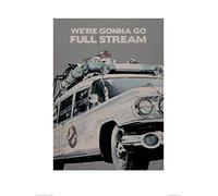 Pyramid International Ghostbusters (Ectomobile) - Stampa Artistica 60 x 80 cm, Carta, Multicolore, 60 x 80 x 1.3 cm