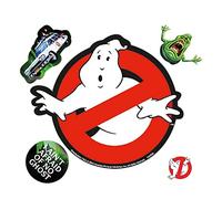 PYRAMID INTERNATIONAL Ghostbusters (Logo) Adesivi in Vinile, Carta, Multicolore, 10 x 12.5 x 1.3 cm, Acciaio Inossidabile, Multi-Colour, 10 x 12.5 x 1.3 cm