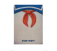 Pyramid International Ghostbusters (Stay Puft) - Stampa Artistica 60 x 80 cm, Carta, Multicolore, 60 x 80 x 1.3 cm