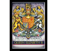 Pyramid International God Save The Queen Memorabilia, Multicolore, 30 x 40 cm
