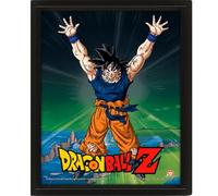 Dragon Ball Z: Pyramid - Power Levels Increased - Framed 25X20 Cm (3D Lent...