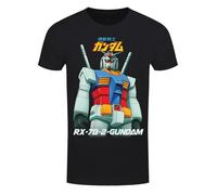 Pyramid International Gundam Mobile Suit - Maglietta da uomo, colore: Nero, Nero , XXL