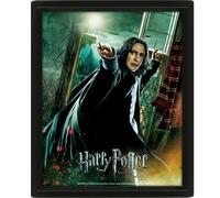 Pyramid International Harry Potter - Cornice 3D Deathly Hallows Snape, colore: Nero