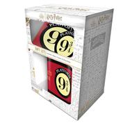 Pyramid International Harry Potter 'Platform 9 3/4' set regalo - include tazza, sottobicchiere e portachiavi da 312 ml, ideale per collezionisti - taglia unica