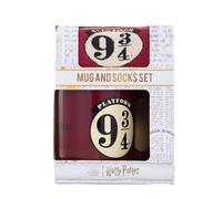 Pyramid International Harry Potter (Platform 9 3/4) Set regalo tazza e calzino, 312 ml, taglia unica calzini