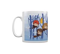 Pyramid International Flying Mug Potter, Tazza di Ceramica Kawaii con Harry, Ron e Hermione su Manici di Scopa, Multicolore, 7.9 x 11.00 x 9.3 cm