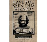 Pyramid International Maxi Poster Wanted Sirius Black, Legno, Multicolore, 61 x 91,5 cm