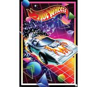 Pyramid International Hot Wheels - Poster in stile anni '80, per auto da corsa futuristica, 61 x 92 cm, multicolore