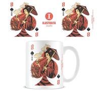 Pyramid International Ilustrata - Tazza da caffè in ceramica da 325 ml, per donn