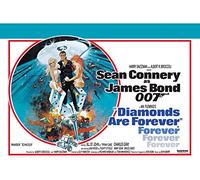Pyramid International James Bond Diamonds Are Forever Circle, Tela Extra Large
