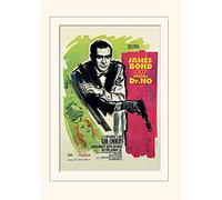Pyramid International James Bond (Doctor No French) - Montato Stampa Memorabilia 30 x 40 cm, Carta, Multicolore, 30 x 40 x 1.3 cm