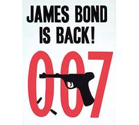 Pyramid International James Bond è tornato Stampa su Tela, 60 x 80 cm, Multicolore, 31.5 x 24 Inches