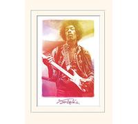 Pyramid International Jimi Hendrix (Legend) -Memorabilia Stampa montata 30 x 40 cm, Carta, Multicolore, Large Canvas