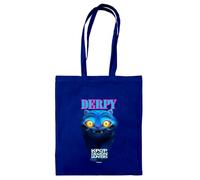 Pyramid International K-POP DEMON HUNTERS (DERPY) BLU NAVY TOTE BAG - Borsa tote ecologica riutilizzabile per shopping, lavoro o uso quotidiano