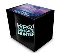 Pyramid International K-POP Demon Hunters (logo K POP) Tazza POD nera da 315 ml - Tazza da caffè in ceramica di alta qualità per casa o ufficio