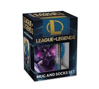 Pyramid International League of Legends - Set regalo con tazza e calzino, 325 ml, articolo da gioco per giocatori, taglia unica
