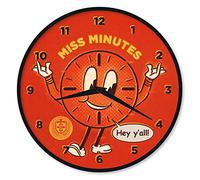Pyramid International Loki - Orologio da parete Miss Minutes, diametro 25 cm, prodotto ufficiale