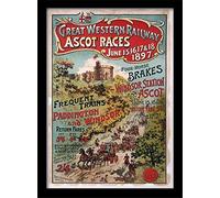 Pyramid International London Ascot Memorabilia, multicolore, 30 x 40 cm