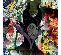 Pyramid International Maleficent (Graffiti) - Stampa su Tela 85 x 85 cm, Legno, Multicolore, 85 x 85 x 1.3 cm