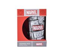 Pyramid International Marvel Avengers, Spider-Man e Iron Man, Retro Comic Art, tazza grande cappuccino in ceramica - 570 ml, taglia unica