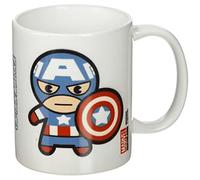 Pyramid International Marvel Kawaii, Tazza in Ceramica di Capitan America, Multicolore, 1 unità (Confezione da 1)