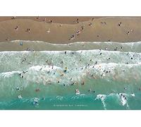 Pyramid International Maxi Poster di Widemouth bay, Cornovaglia, Legno, Multicolore, 91.5 x 61 x 0.02 cm