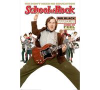Pyramid International Maxi poster School of Rock - ONE SHEET stampato su carta di qualità - 90 cm x 60 cm - Taglia unica
