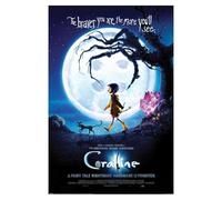 Pyramid International Maxi poster ufficiale Coraline (un foglio originale) | Decorazione da parete | Poster decorativo da parete | 61 cm x 91,5 cm poster per camere da letto, dormitori e fan