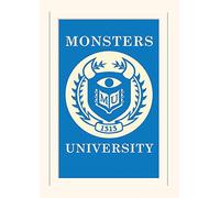 Pyramid International Monsters University (Emblema) - Memorabilia, Formato 30 x 40 cm, Carta, Multicolore, 30 x 40 x 1.3 cm