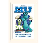 Pyramid International Monsters University (Scarers di Domani) - Montato Stampa Memorabilia 30 x 40 cm, Carta, Multicolore, 30 x 40 x 1.3 cm