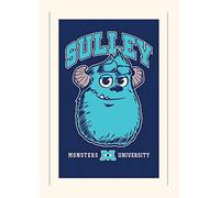 Pyramid International Monsters University (Sulley) - Memorabilia, Formato 30 x 40 cm, Carta, Multicolore, 30 x 40 x 1.3 cm