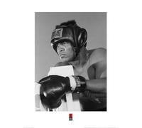 Pyramid International Muhammad Ali (Training) - Stampa Artistica 60 x 80 cm, Carta, Multicolore, 60 x 80 x 1.3 cm