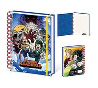 Pyramid International My Hero Academia - Taccuino con rilegatura a spirale, formato A5, blocco note e taccuini, formato A5, prodotto ufficiale My Hero Academia