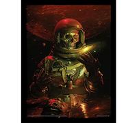 Pyramid International Nicebleed Print Cornice Collector Edition (Dead Explorer), 30 cm x 40 cm, prodotto ufficiale