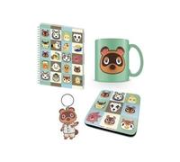 PYRAMID INTERNATIONAL - Nintendo - Animal Crossing - Set Regalo (nuovi Orizzonti) : Tazza, Taccuino, Sottobicchiere E Portachiavi